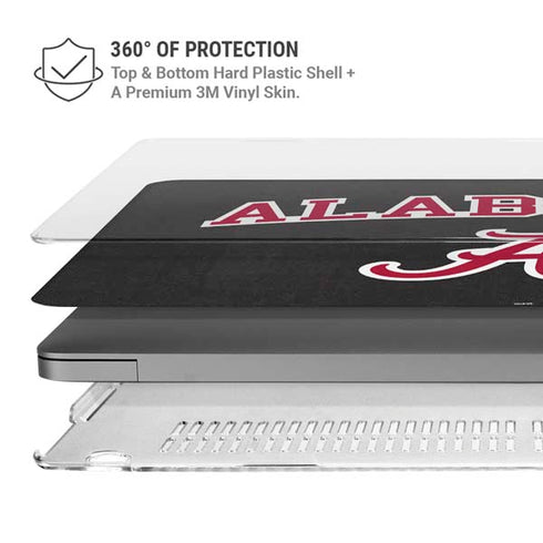 University of Alabama Logo MacBook Pro 14in (2021-24) Case plus Skin